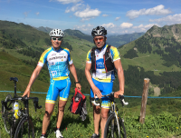 Peter Möllinger und Gerhard Enzenhofer auf Rad-EXTREMTOUR